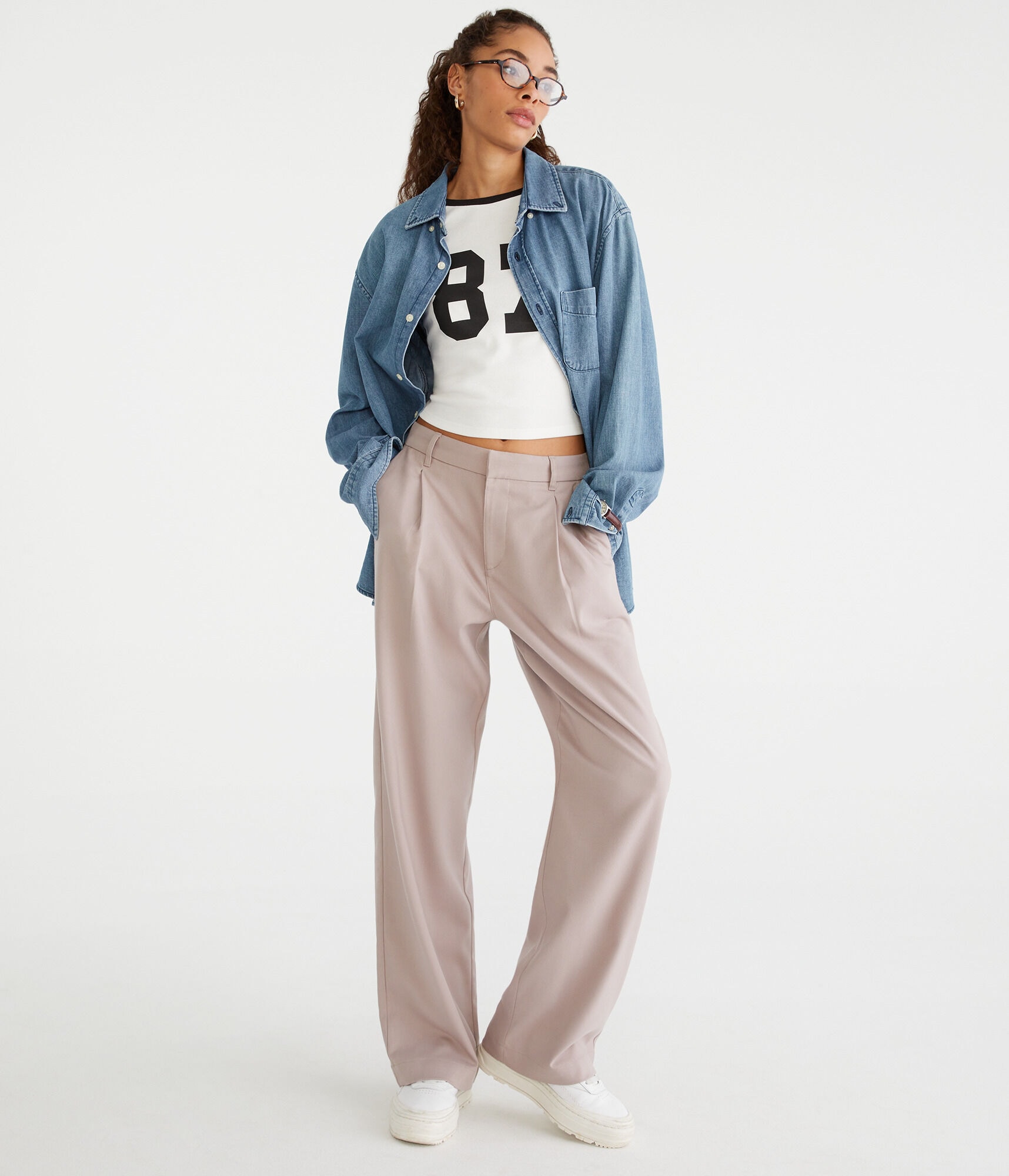 Menswear Stretch Twill Trouser