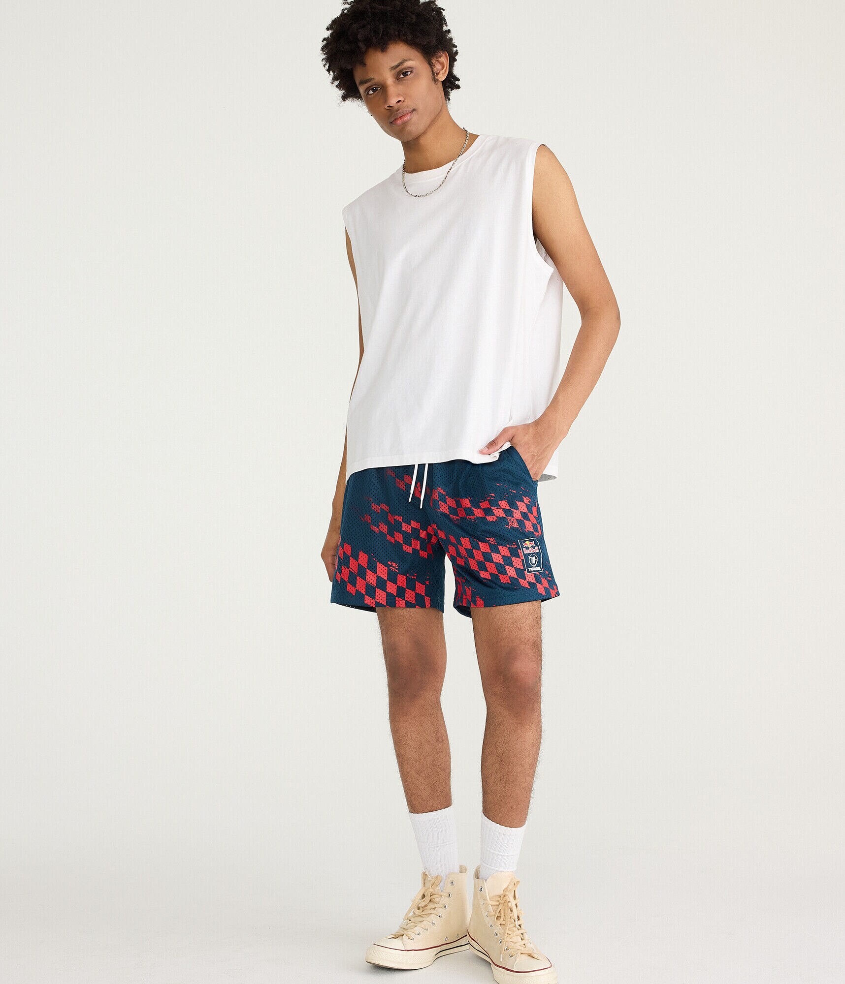 NASCAR Red Bull Trackhouse Mesh Shorts