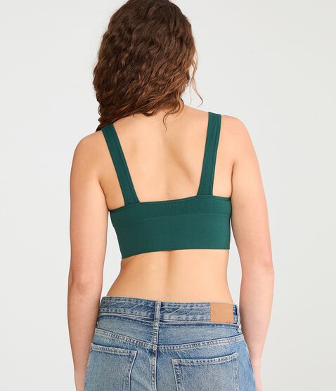 Seamless Scoop Long-Line Bralette