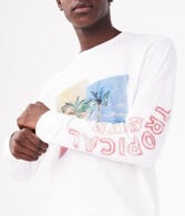 Long Sleeve Tropical Fever Graphic Tee
