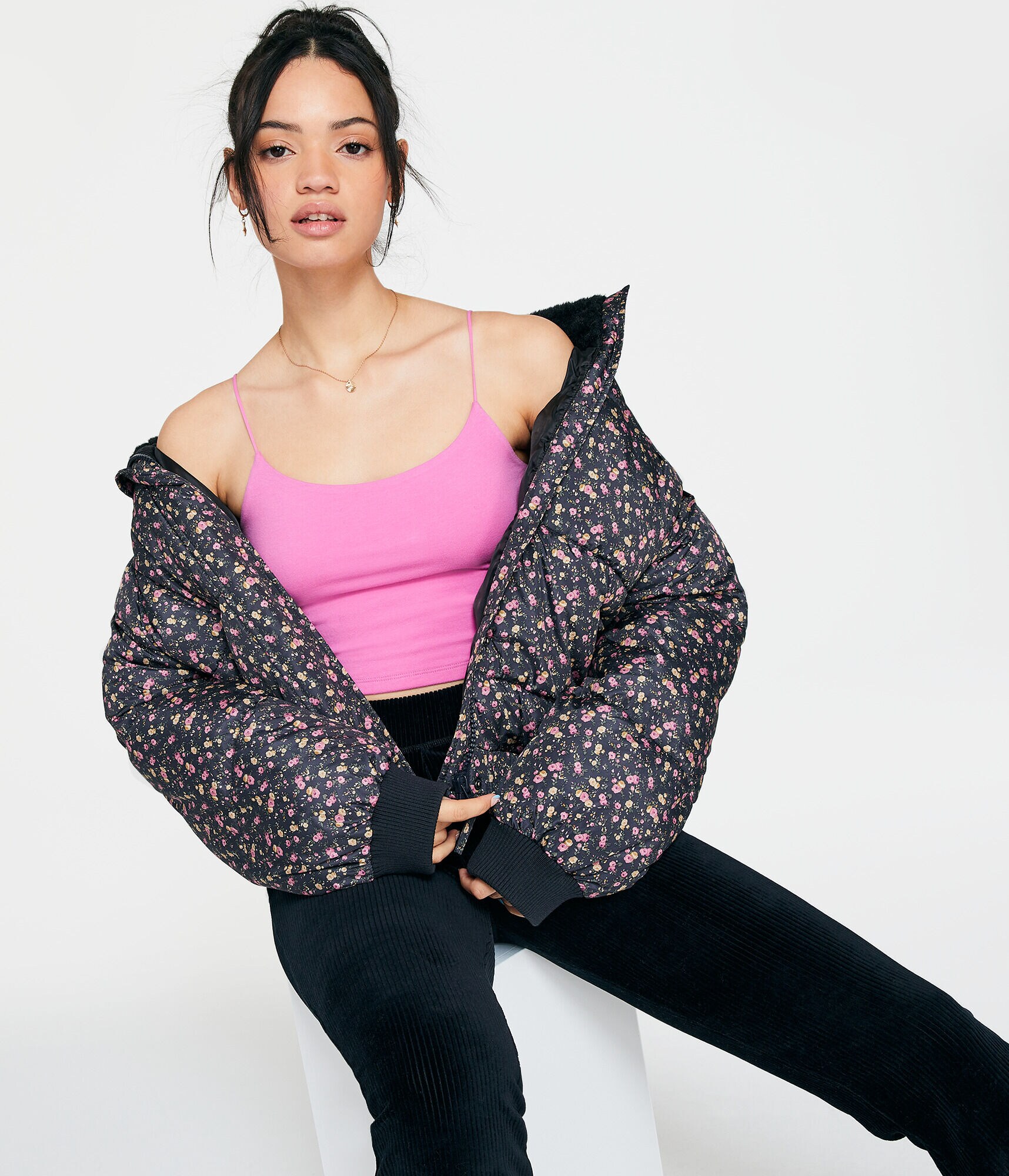 Seriously Soft Cropped Bungee Cami