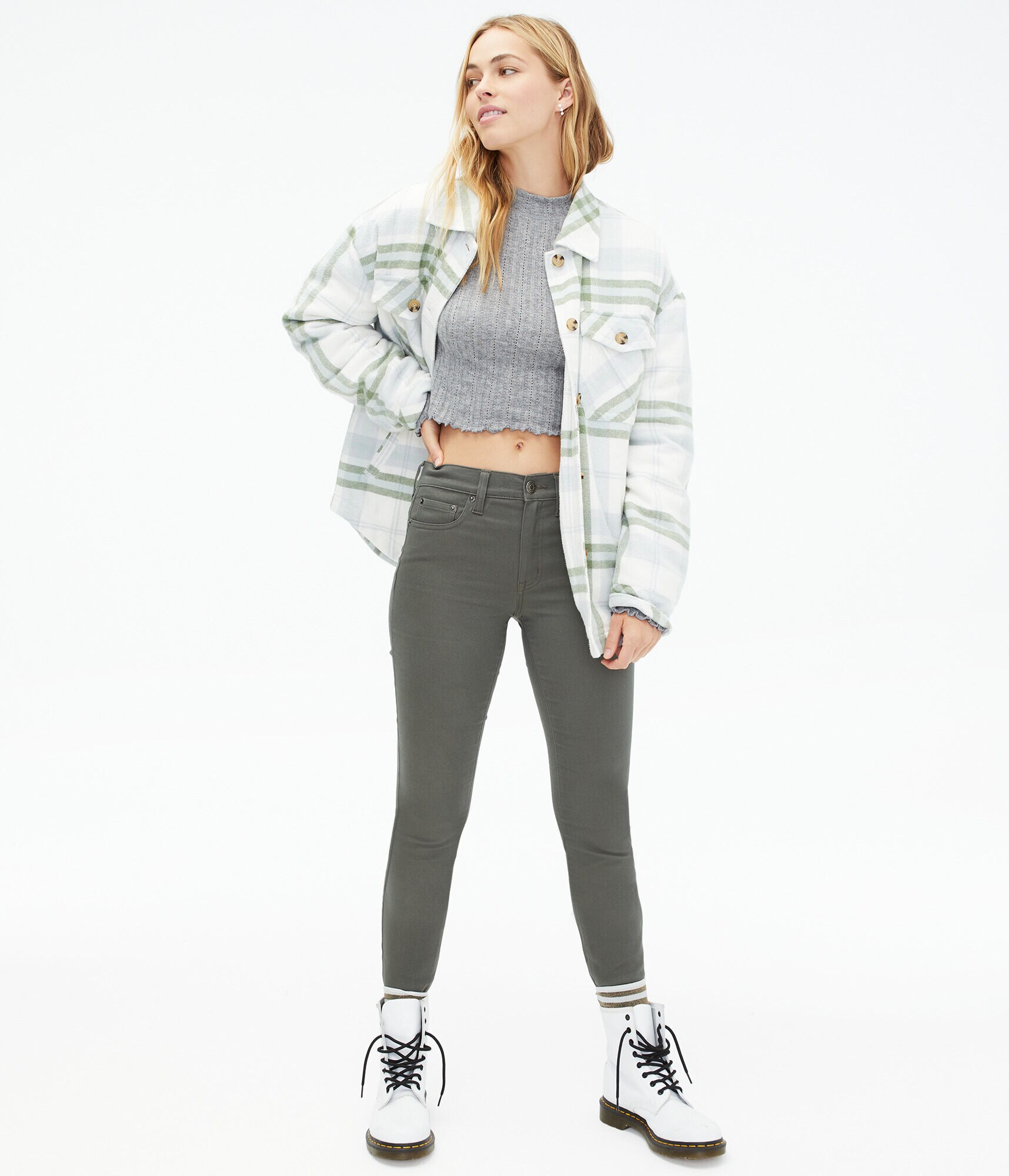 Seriously Stretchy High-Rise Sateen Jegging