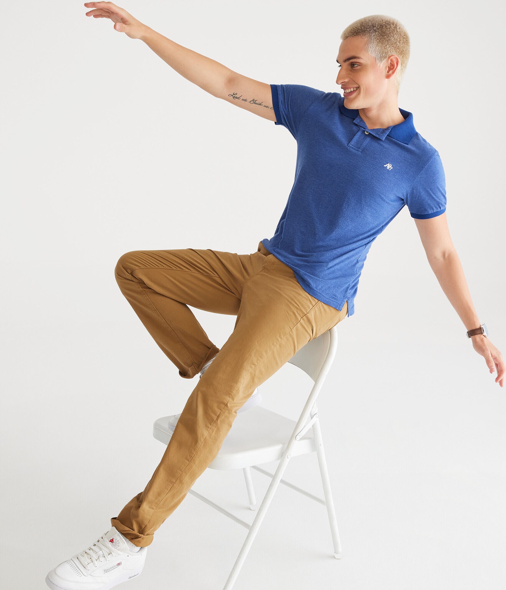 A87 Logo Jersey Polo