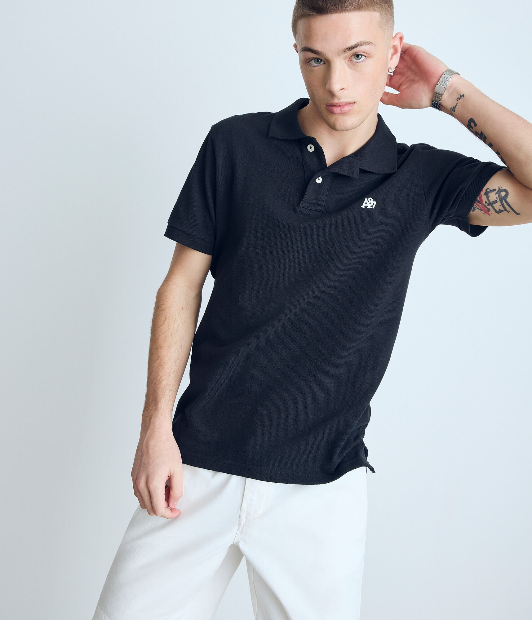 Eco A87 Logo Piqu&eacute; Polo 3-Pack