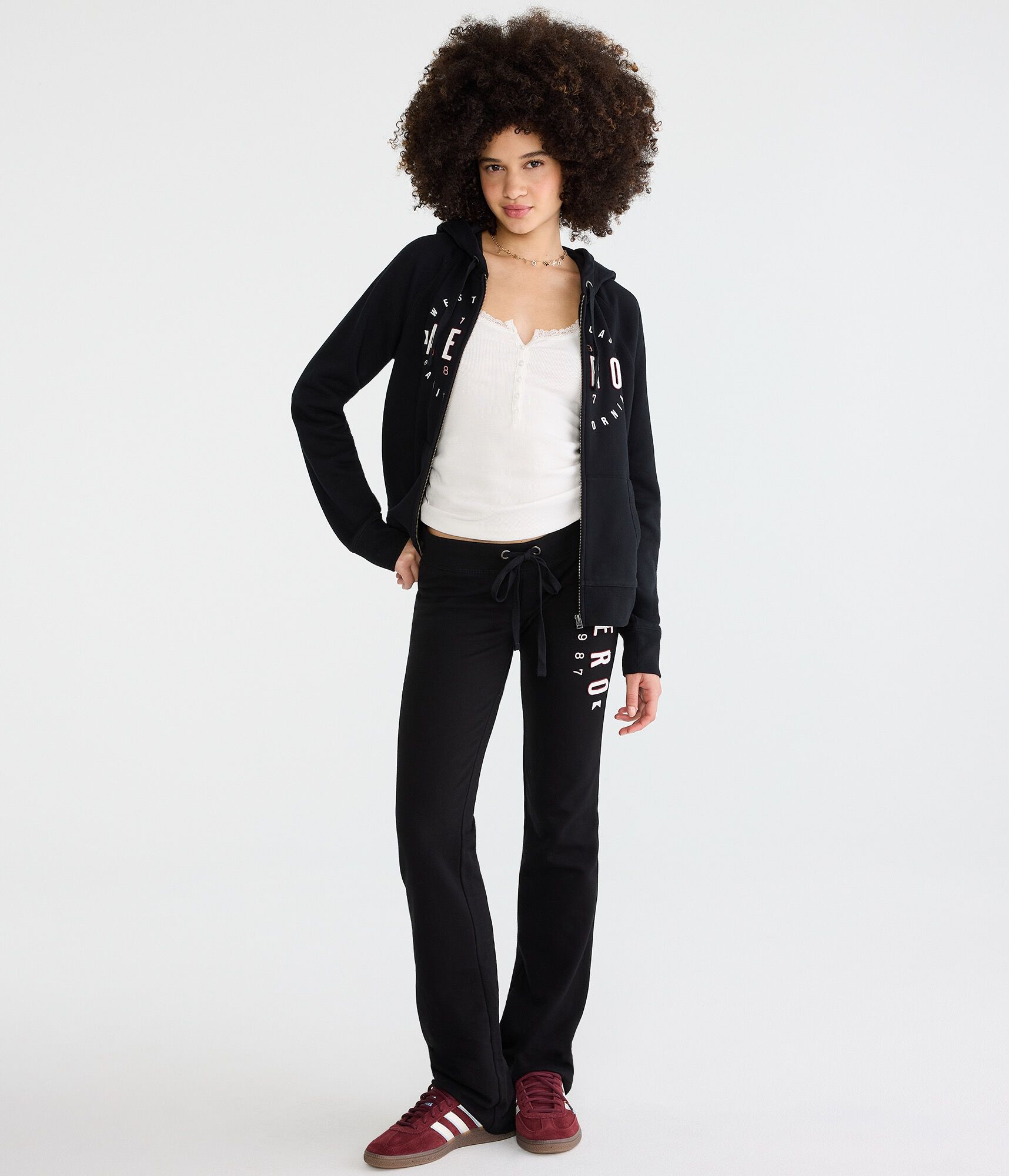 Aero 1987 Fit &amp; Flare Sweatpants