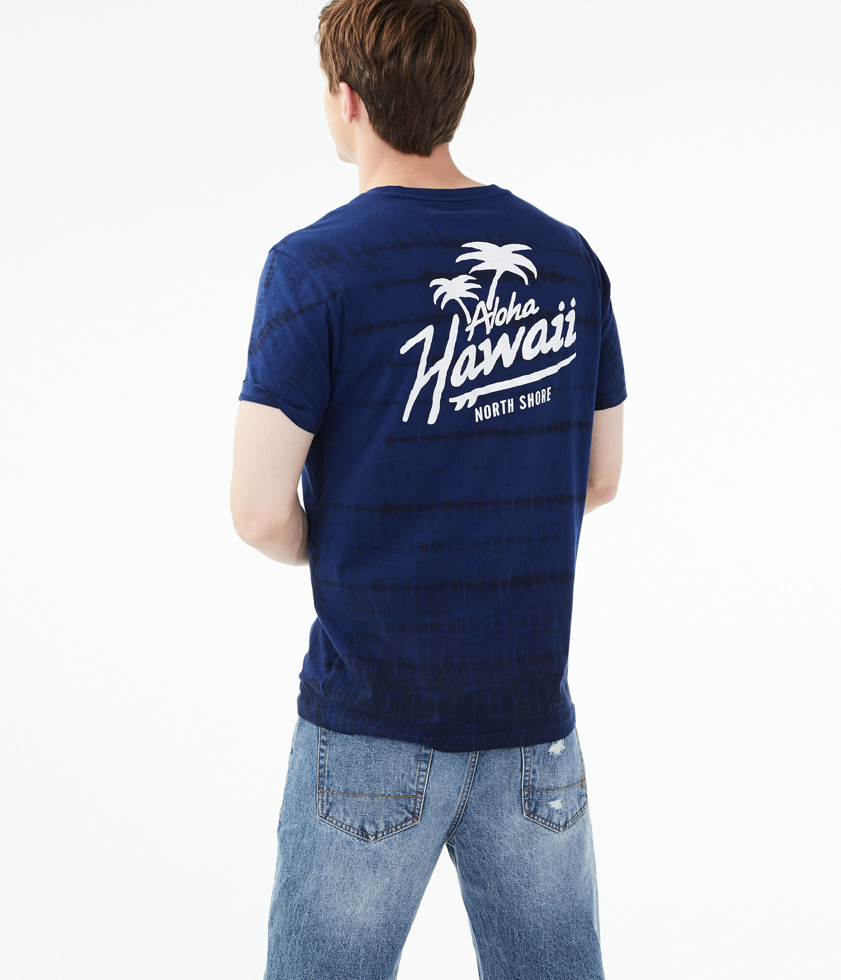 Aloha Hawaii Tie-Dye Graphic Tee