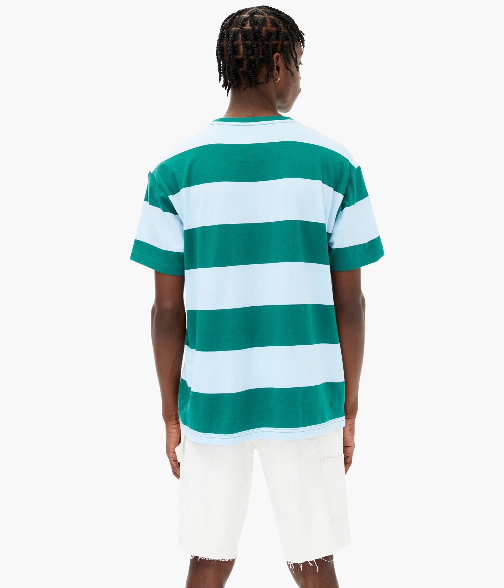 Malibu Bar Stripe Graphic Tee