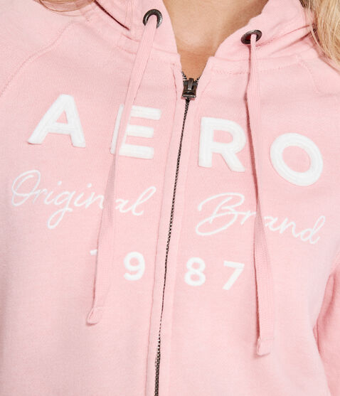 Aero Original Brand Full-Zip Hoodie Aero Original Brand Full-Zip Hoodie