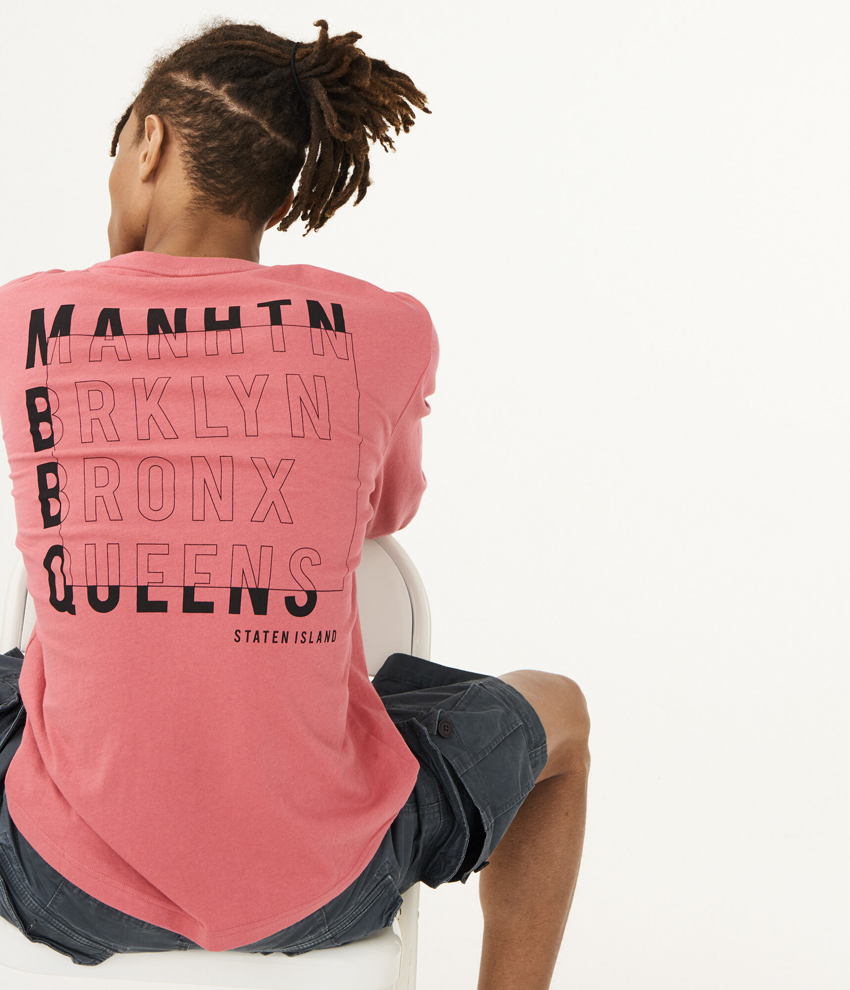 Long Sleeve Five Boroughs Graphic Tee