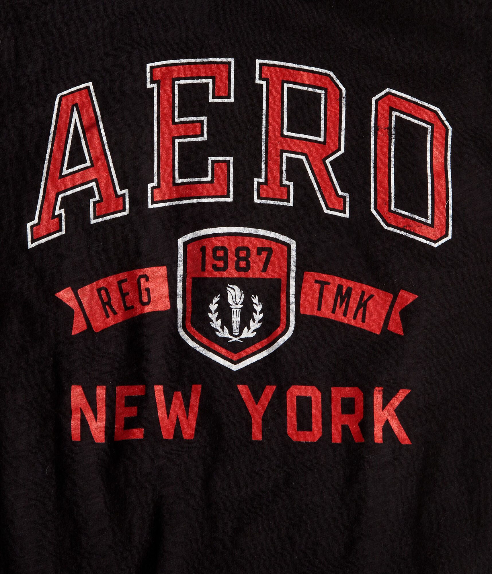 Aero New York Trademark Logo Graphic Tee***