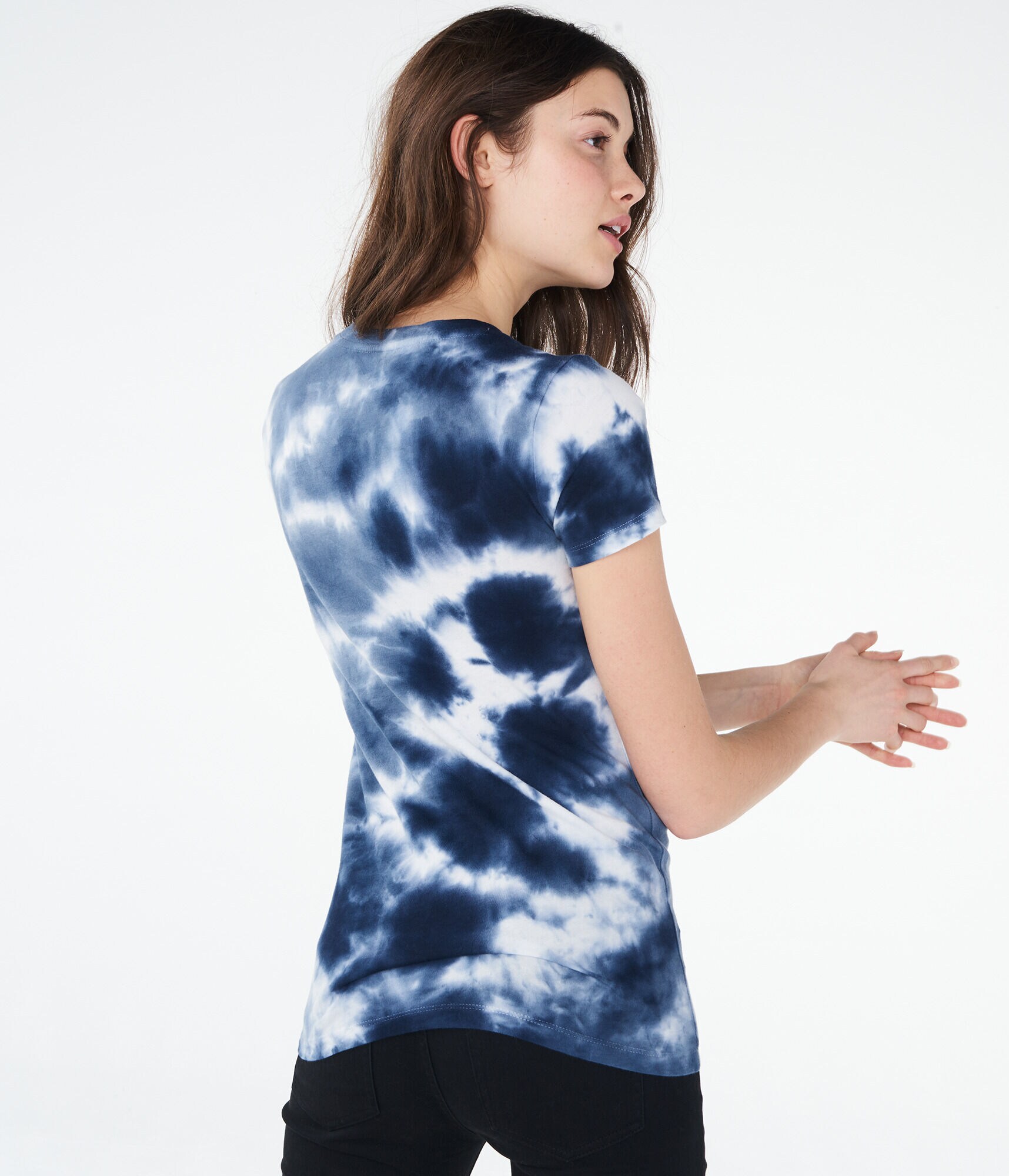 Aeropostale Tie-Dye Graphic Tee