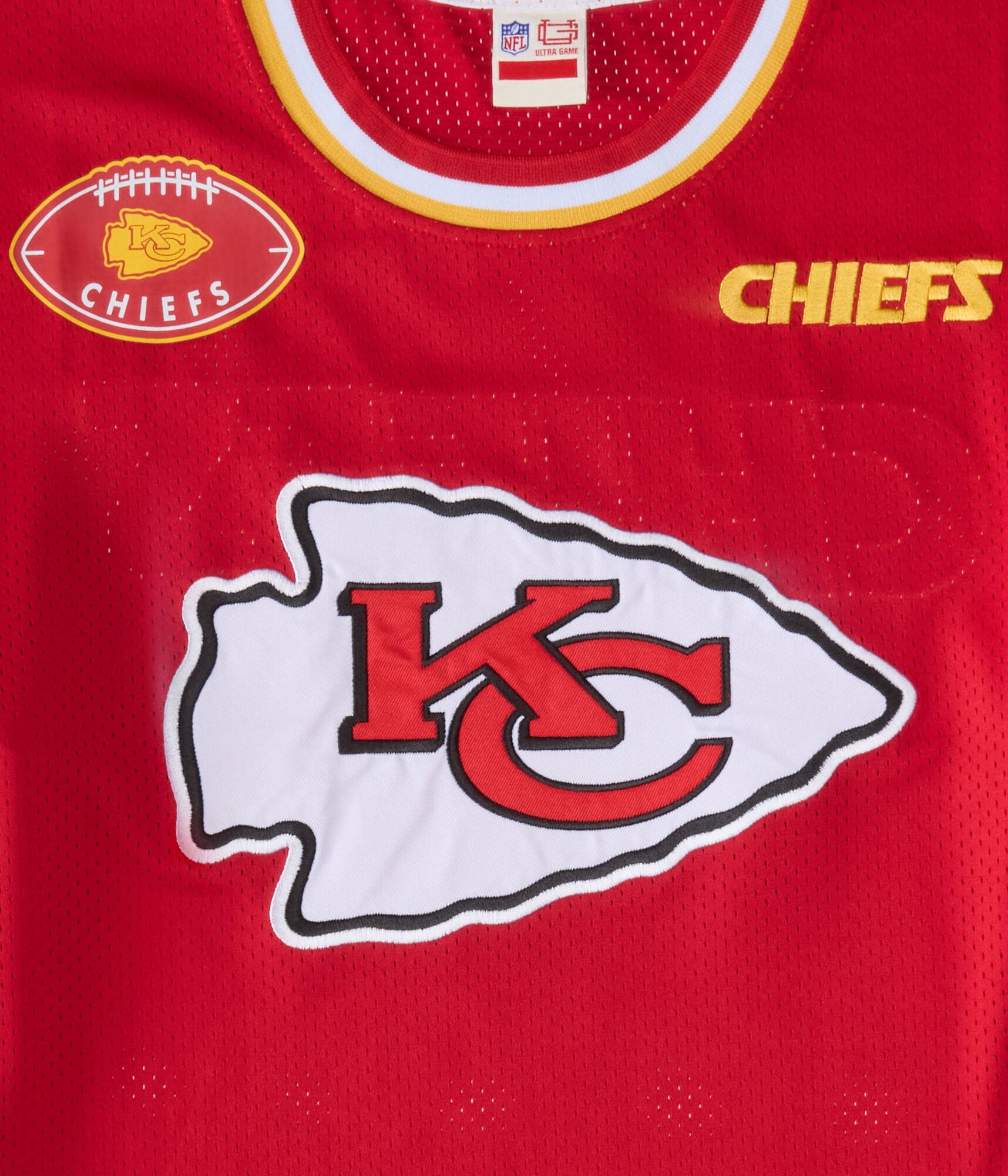 Kansas City Chiefs Football Mesh Top