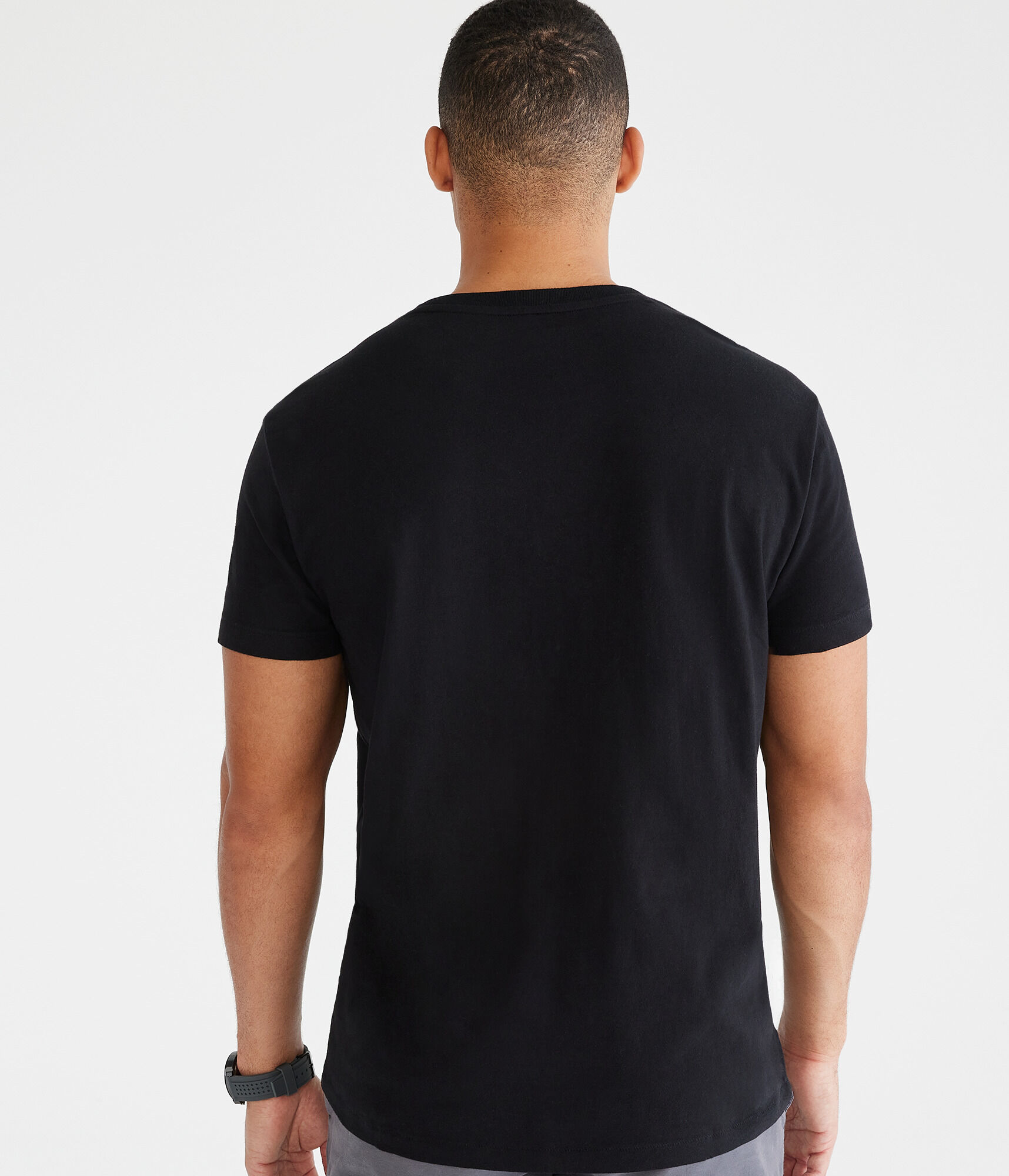 Aero Script Logo Appliqu&eacute; Graphic Tee