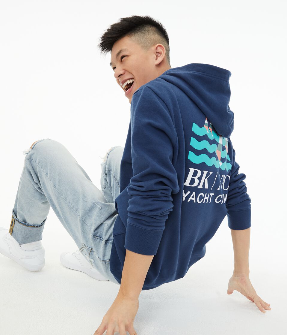 BK NYC Yacht Club Pullover Hoodie
