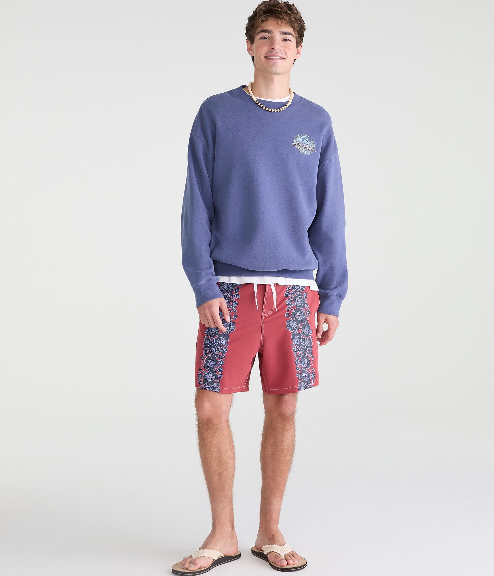 Quiksilver Logo Crew Sweatshirt