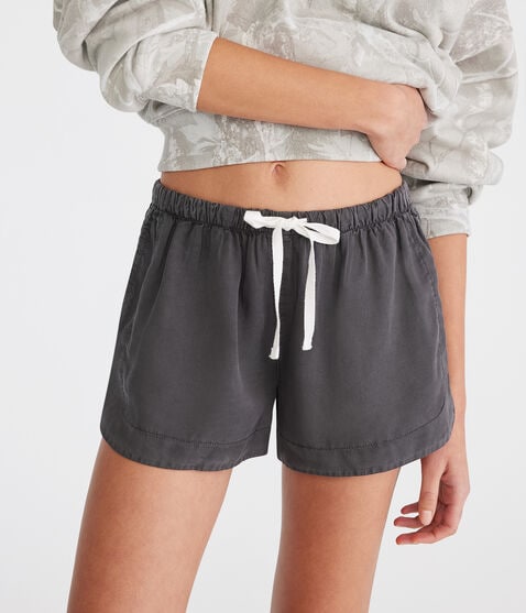 High-Rise Washed Dolphin Shorts High-Rise Washed Dolphin Shorts