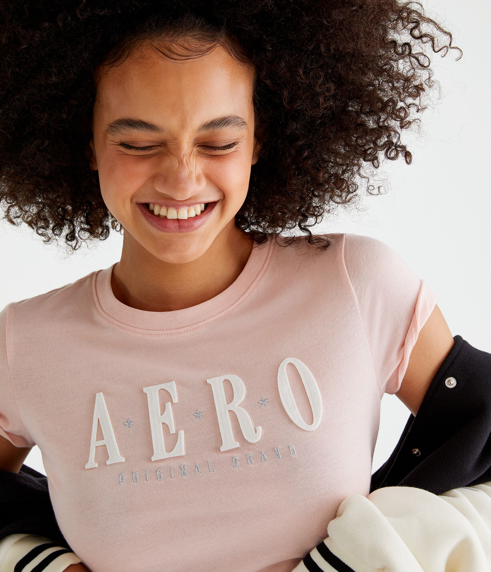 Aero Stars Logo Appliqu&eacute; Graphic Tee