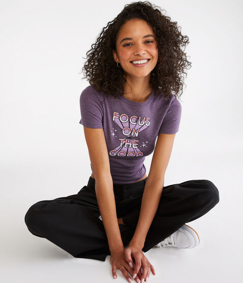 Focus On The Good Graphic Tee Focus On The Good Graphic Tee