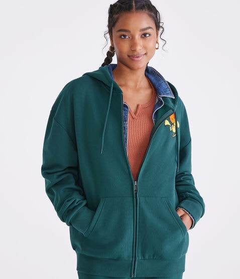 Peanuts® | Aéropostale Football Friends Full-Zip Hoodie