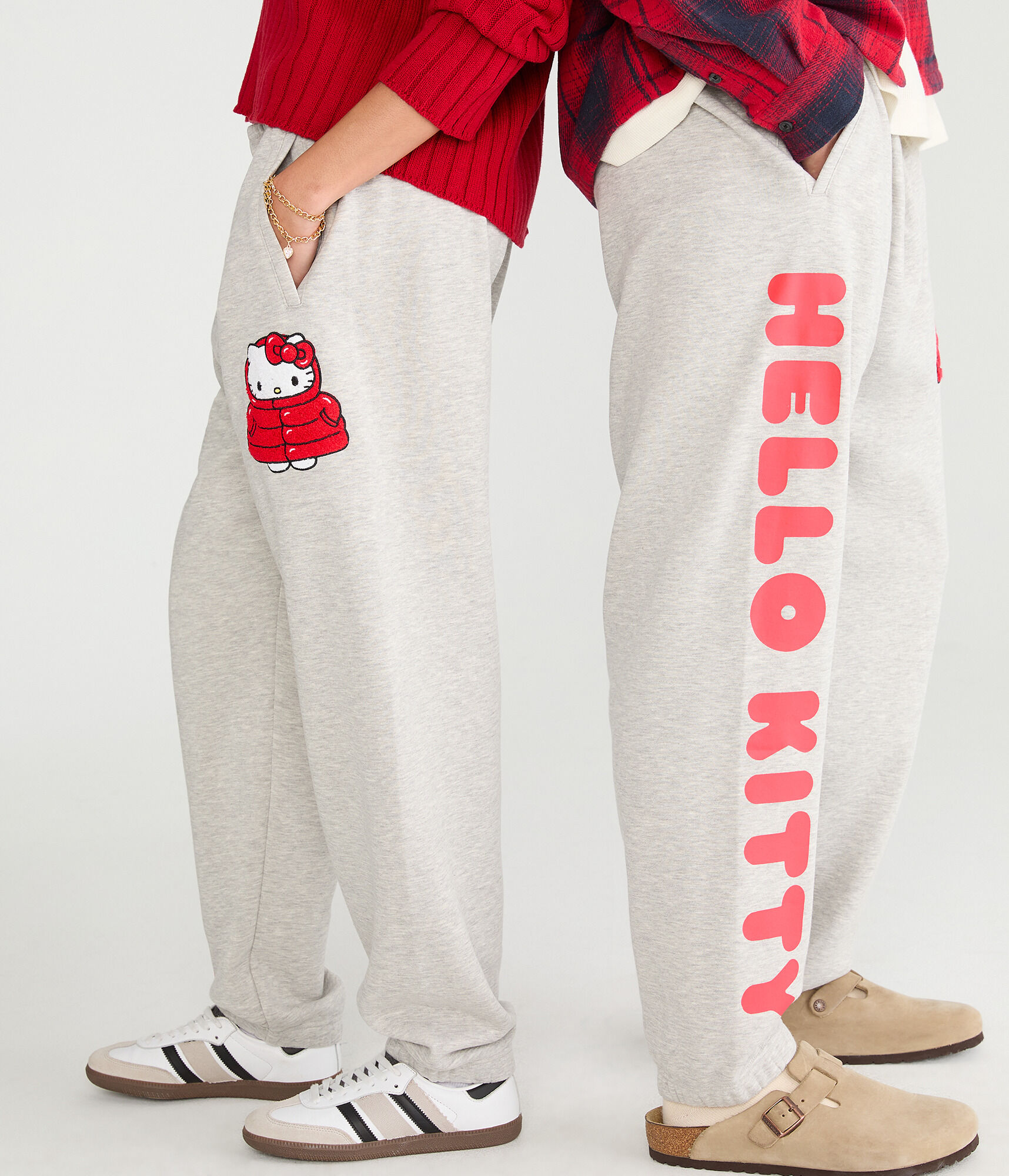 Hello Kitty | Aero Puffer Jacket Jogger Sweatpants