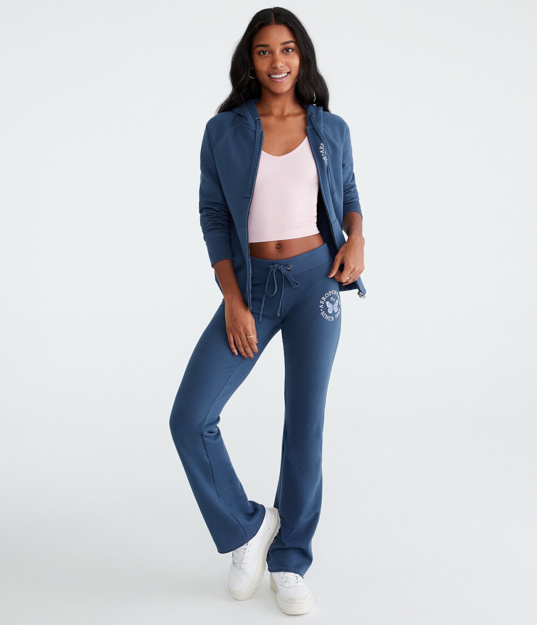 Aeropostale Butterfly Fit &amp; Flare Sweatpants