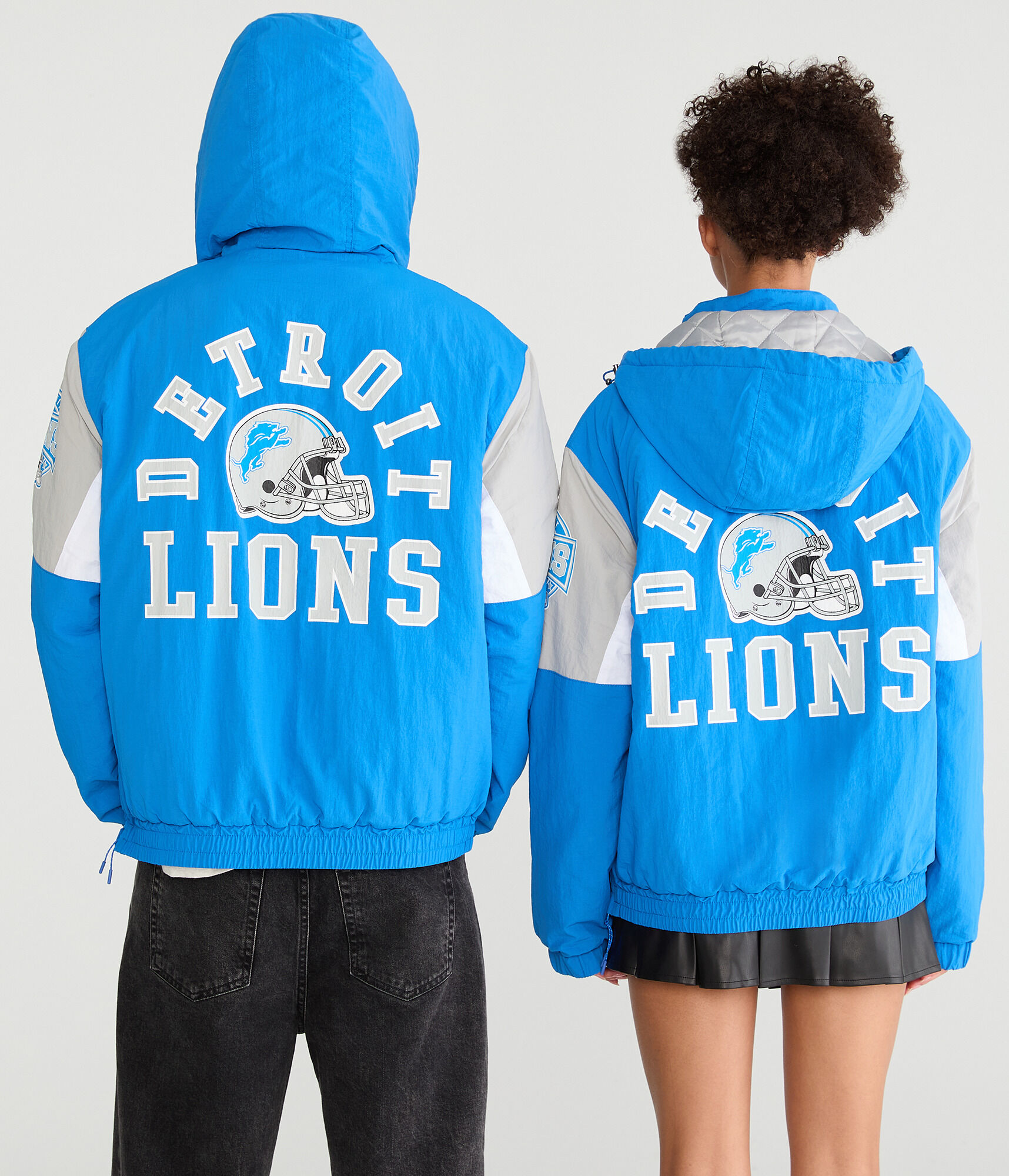 Detroit Lions Hooded Sideline Jacket