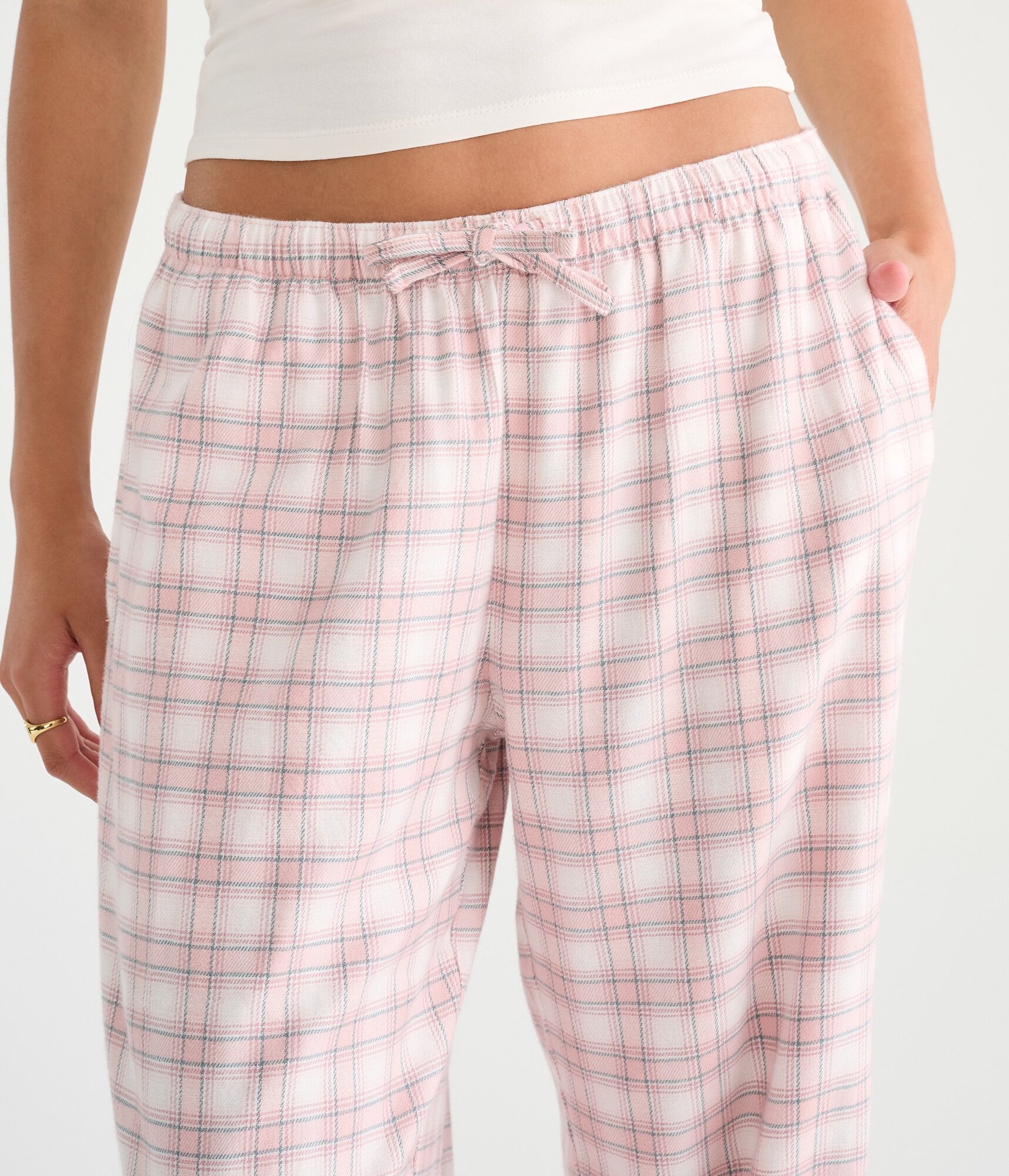 D&eacute;j&agrave; For Aero Plaid Flannel Sleep Pants