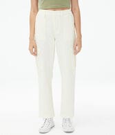 High-Rise Straight Cargo Pants