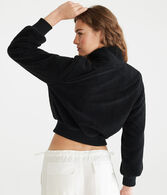 Sherpa Fleece Bomber Jacket