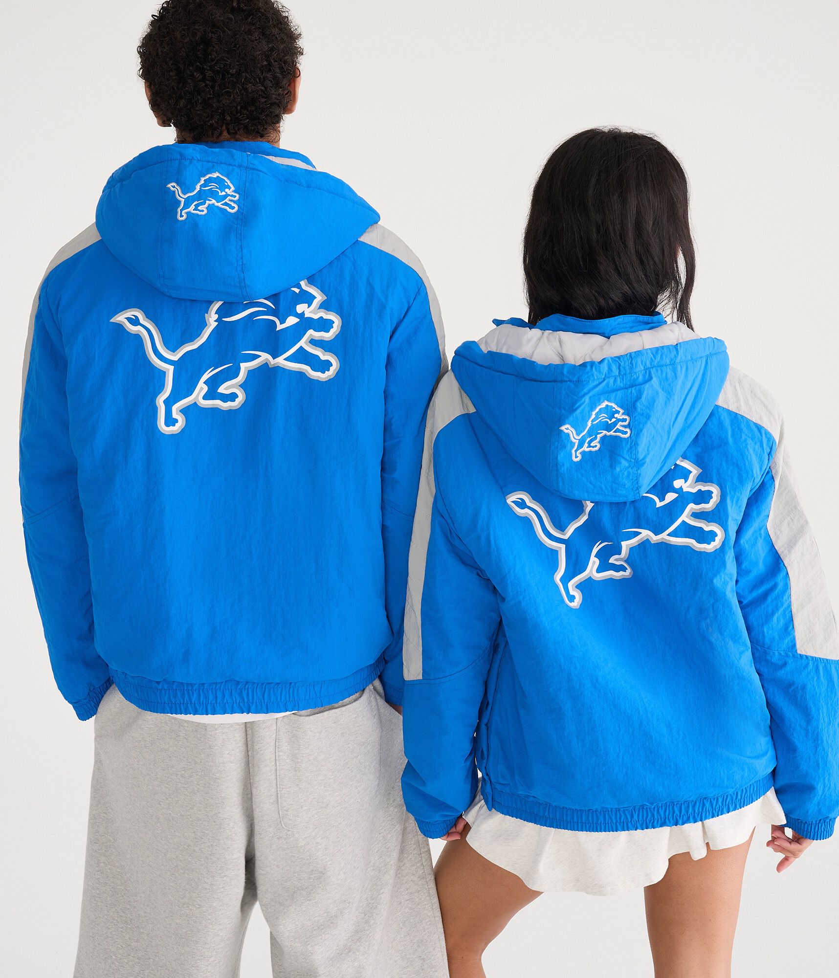Detroit Lions Hooded Sideline Jacket