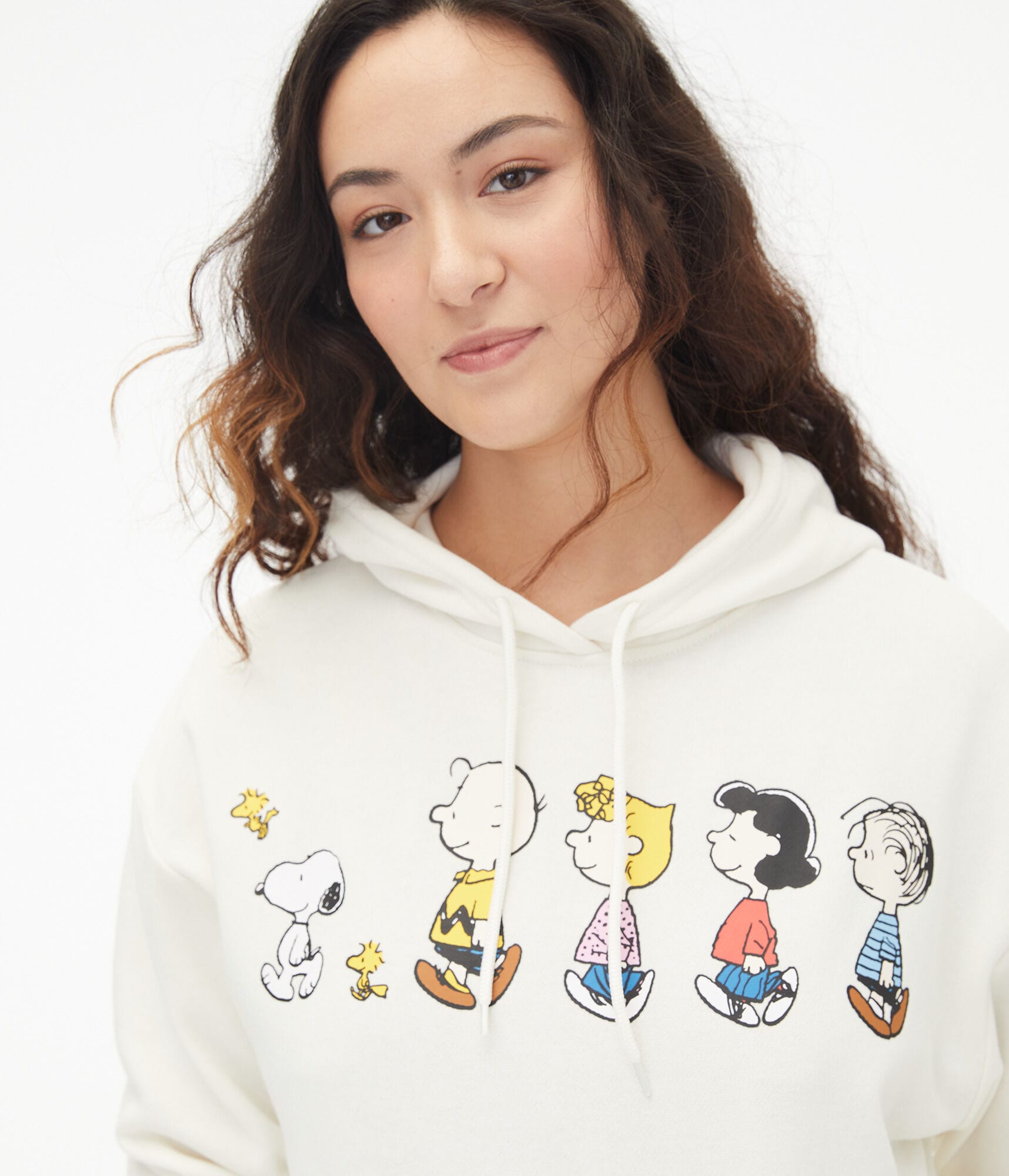 Peanuts Oversized Pullover Hoodie