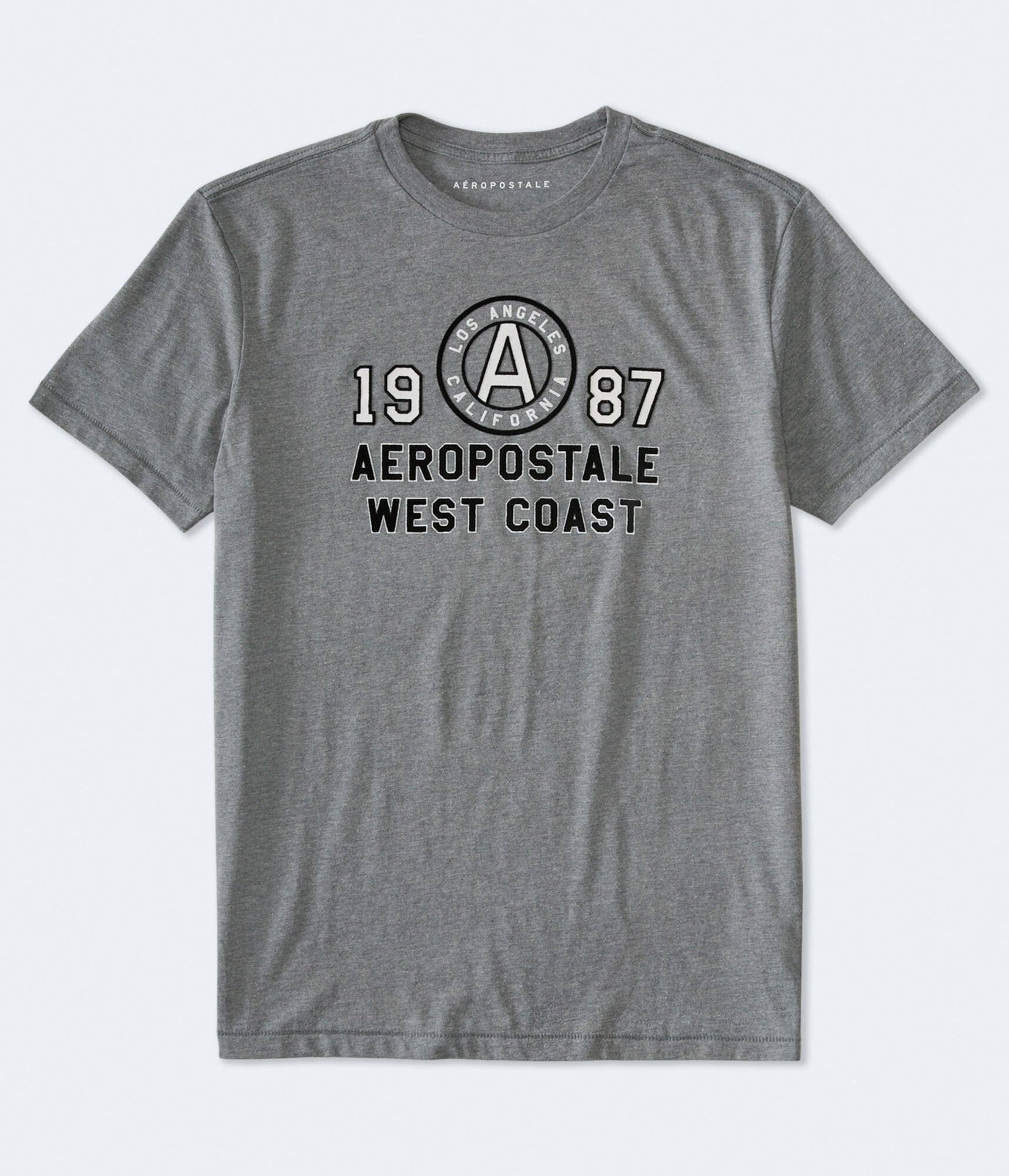 Aeropostale West Coast Appliqu&eacute; Graphic Tee