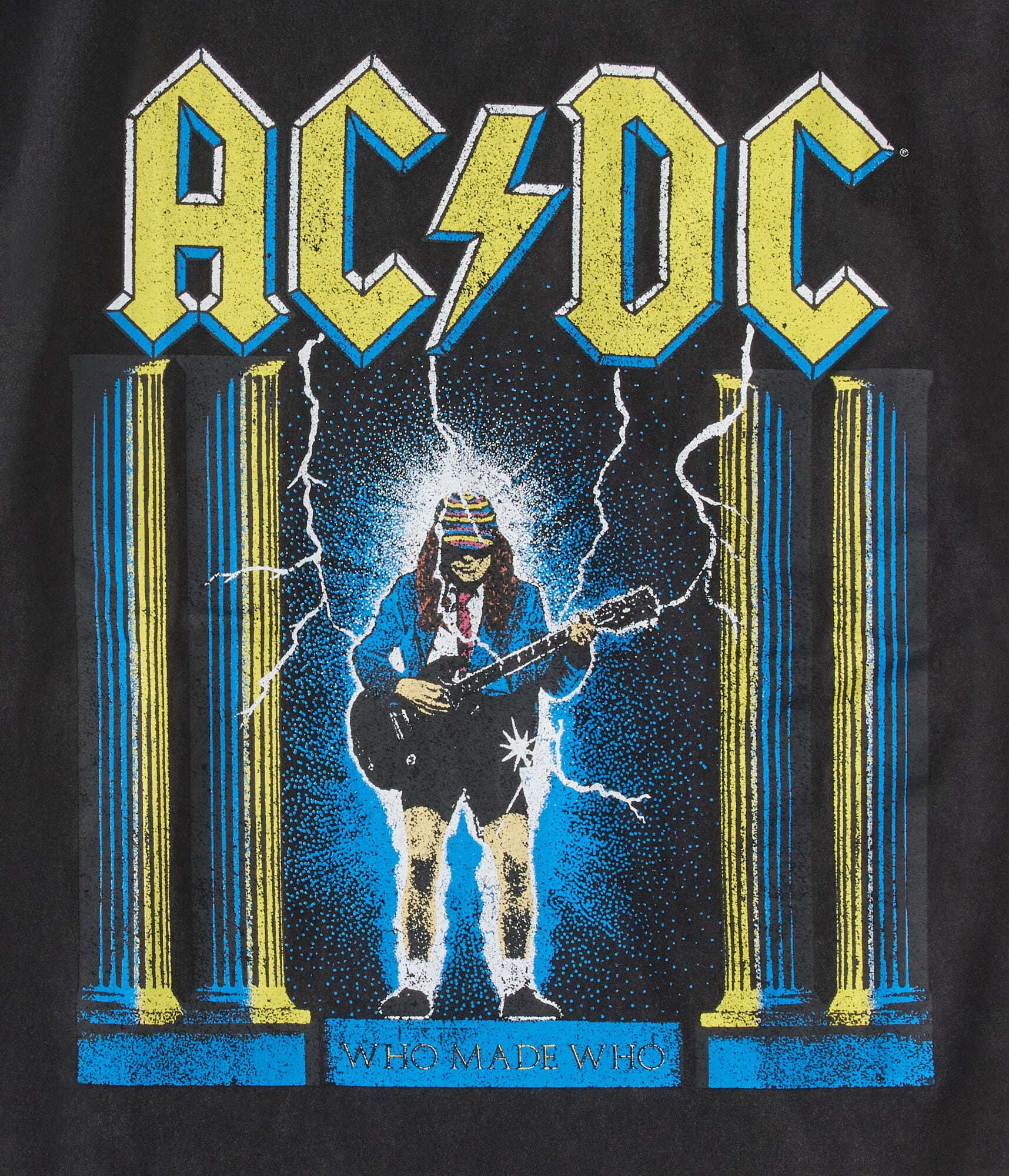 AC/DC Who Made Tour Relaxed Graphic Tee