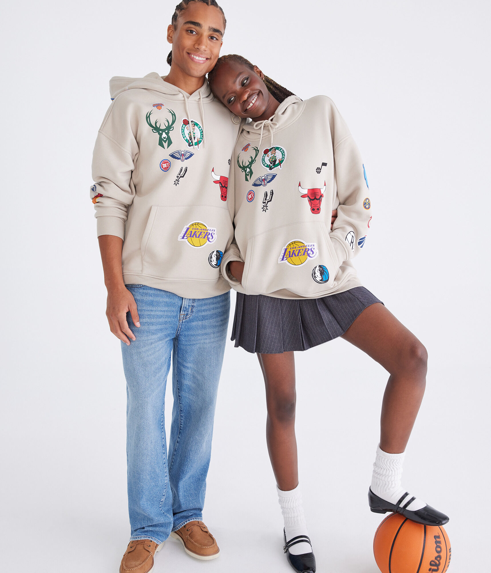 NBA Team Logos Pullover Hoodie