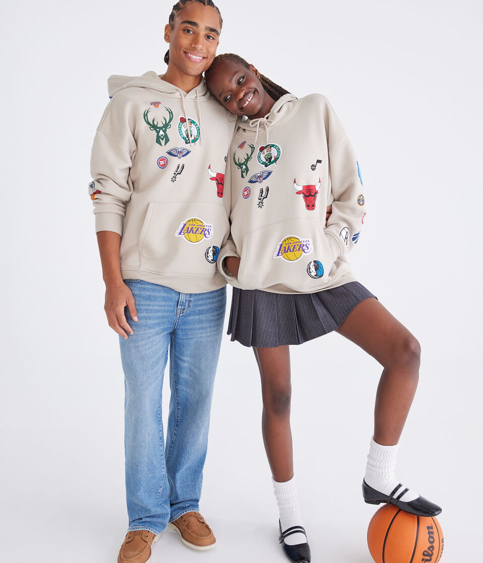 NBA Team Logos Pullover Hoodie