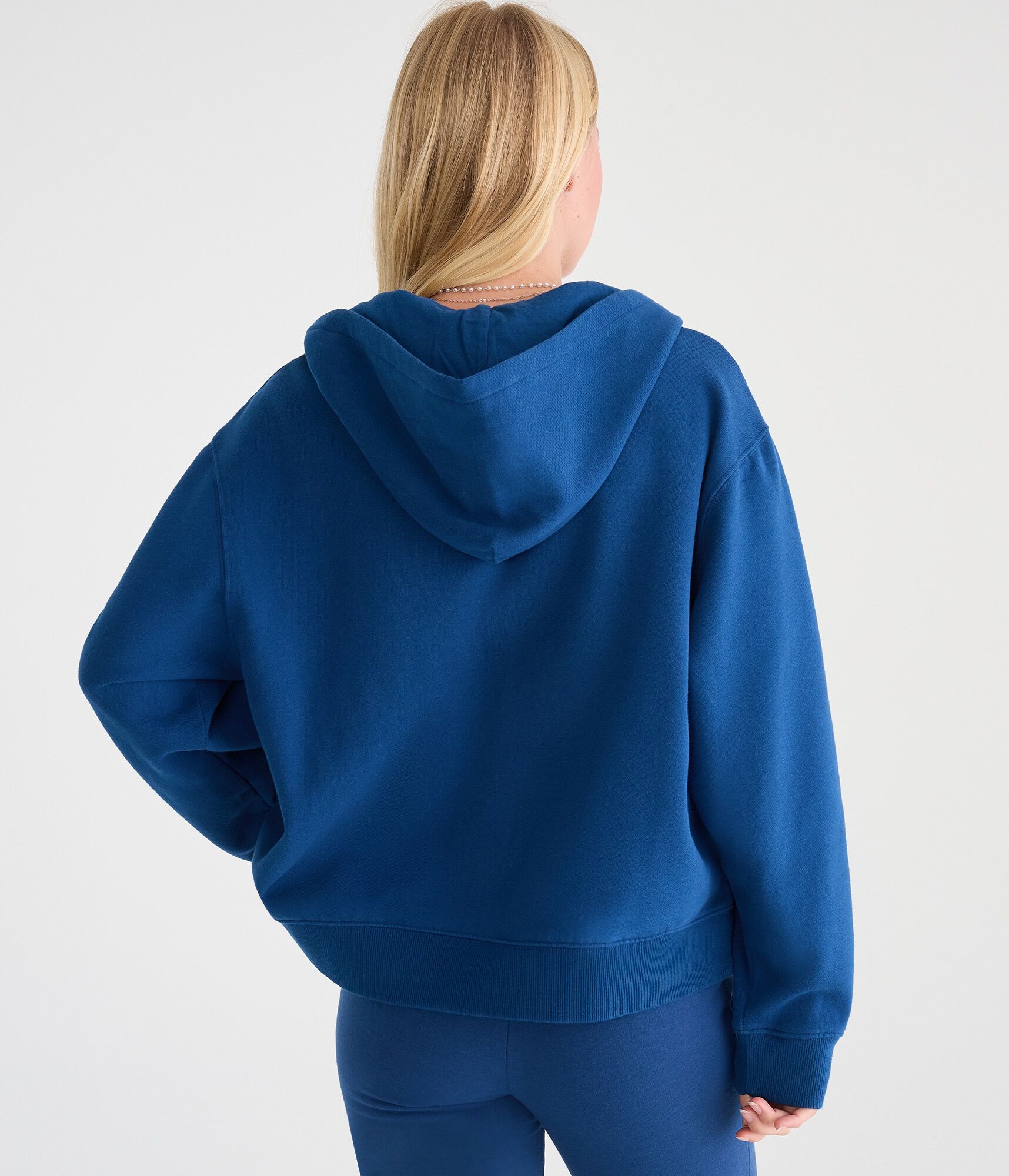 Cloud Soft Oversized Full-Zip Hoodie
