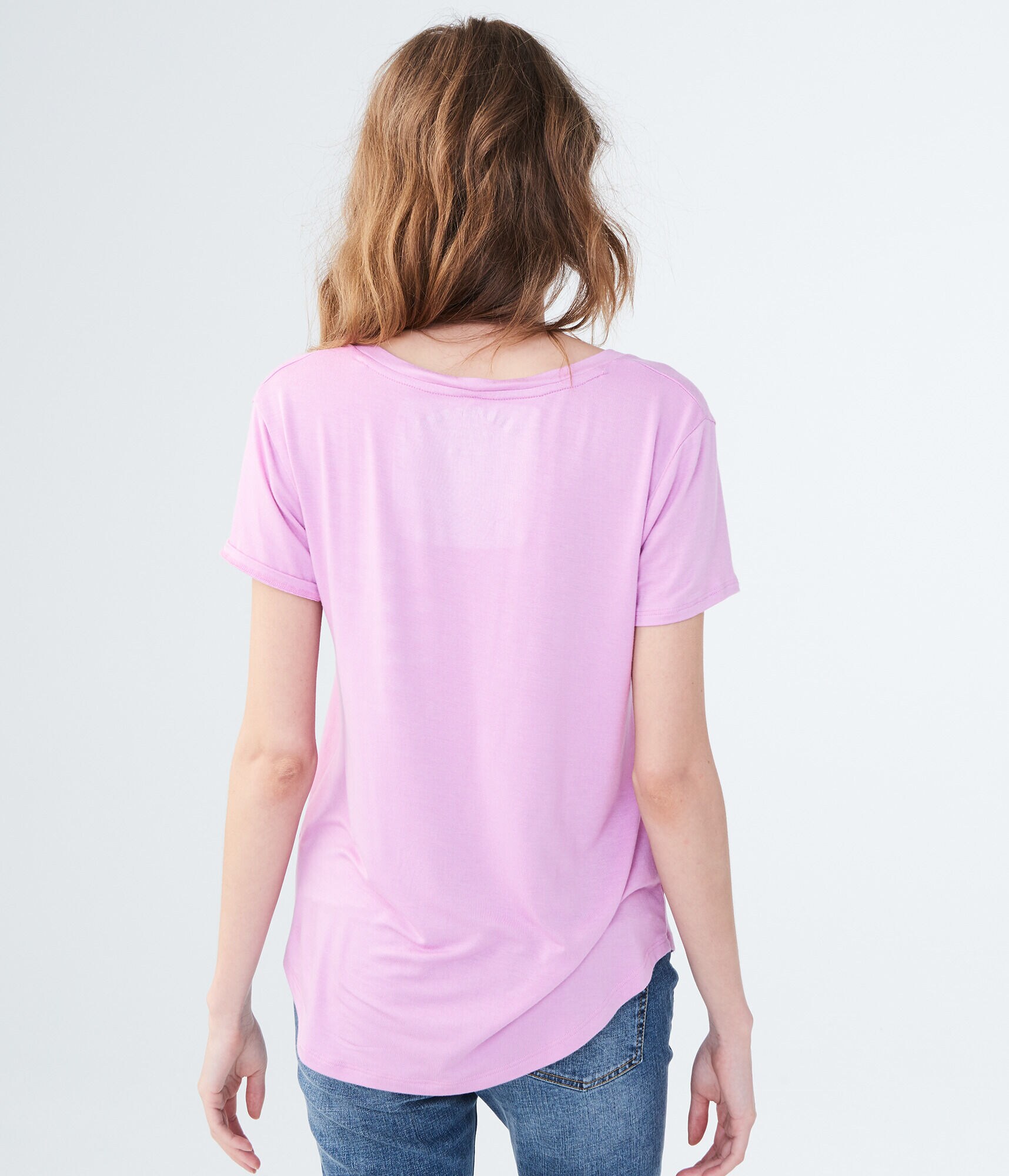 Seriously Soft Solid V-Neck Tee