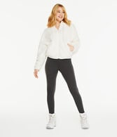 Sherpa Fleece Oversized Full-Zip Hoodie
