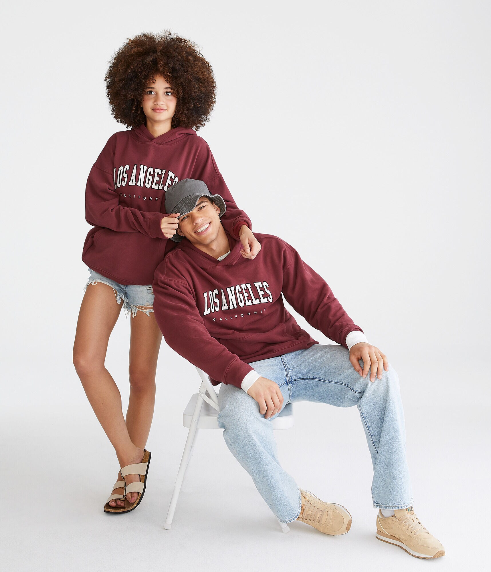 Los Angeles California Essentials Pullover Hoodie