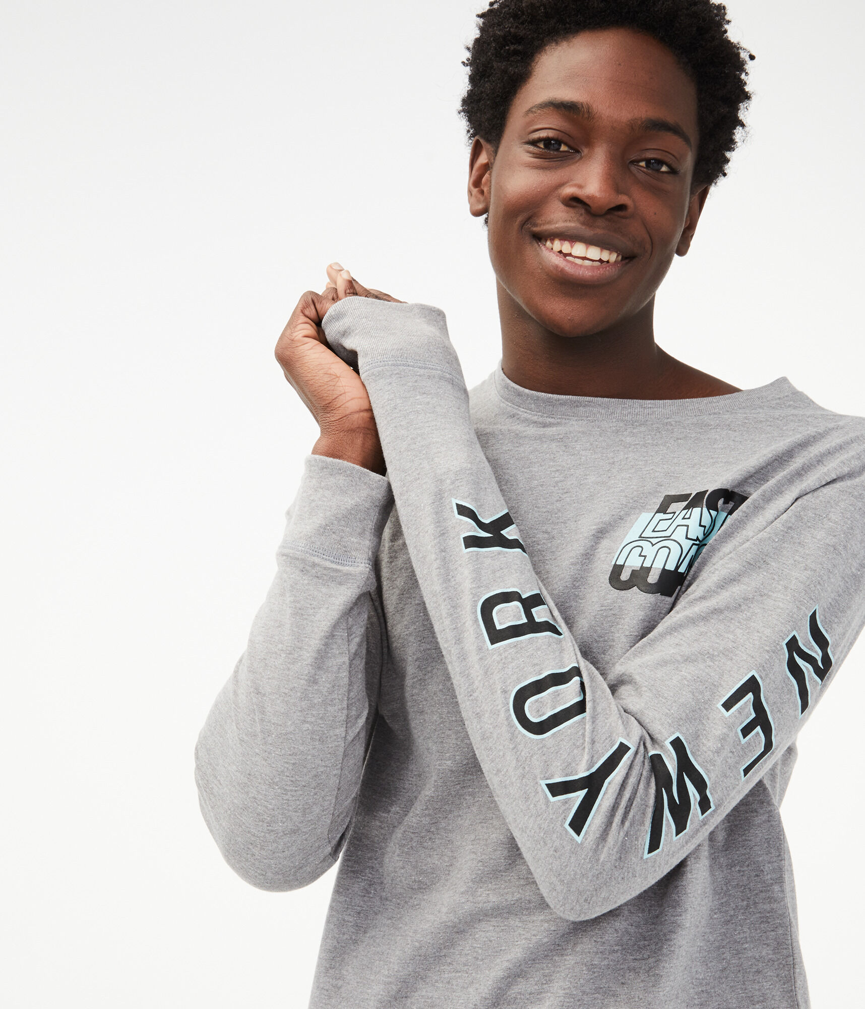 Long Sleeve East Coast Graphic Tee