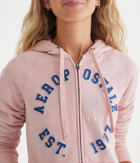 Aeropostale East Coast Full-Zip Hoodie Aeropostale East Coast Full-Zip Hoodie