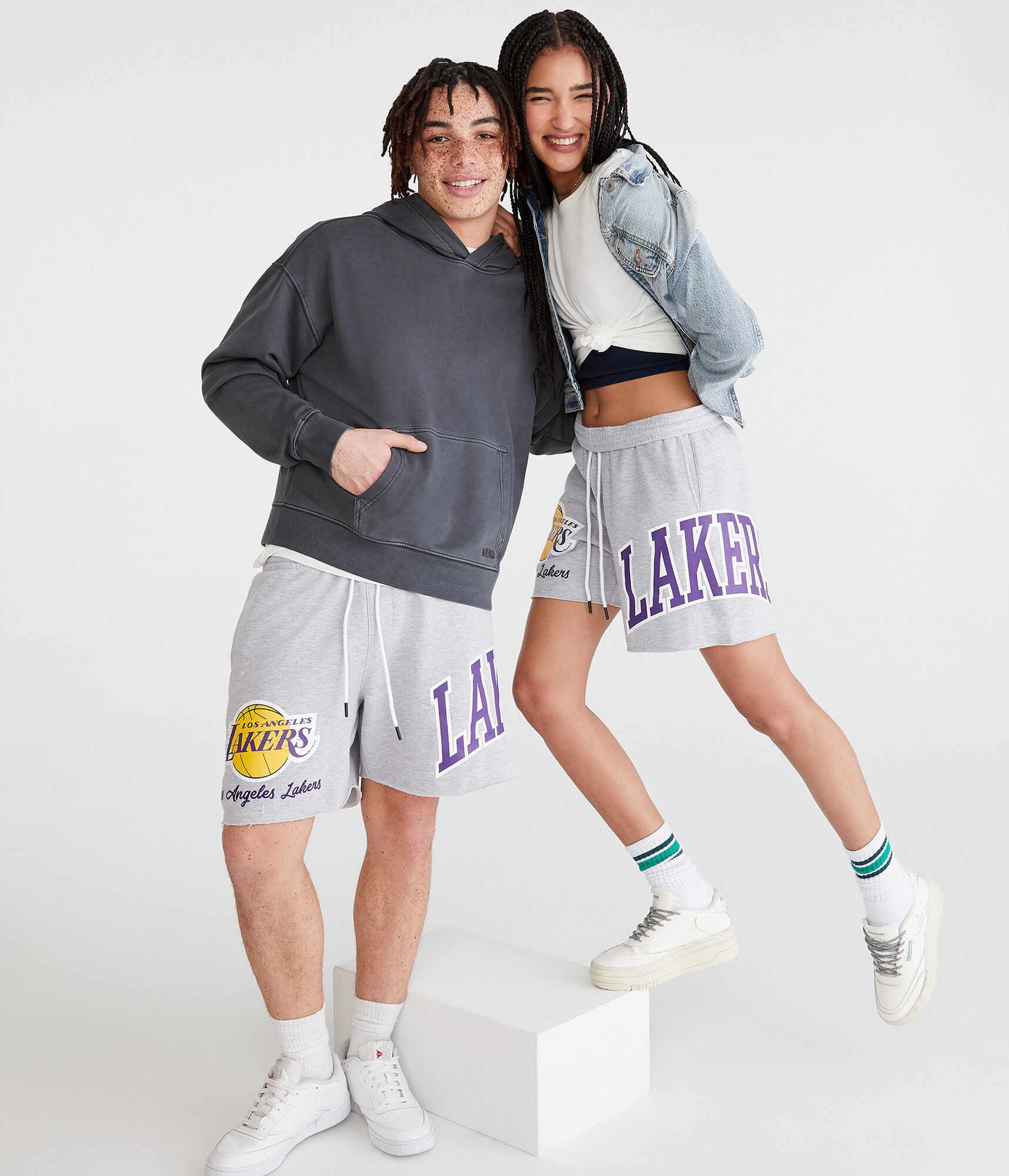 Los Angeles Lakers Fleece Shorts 6"