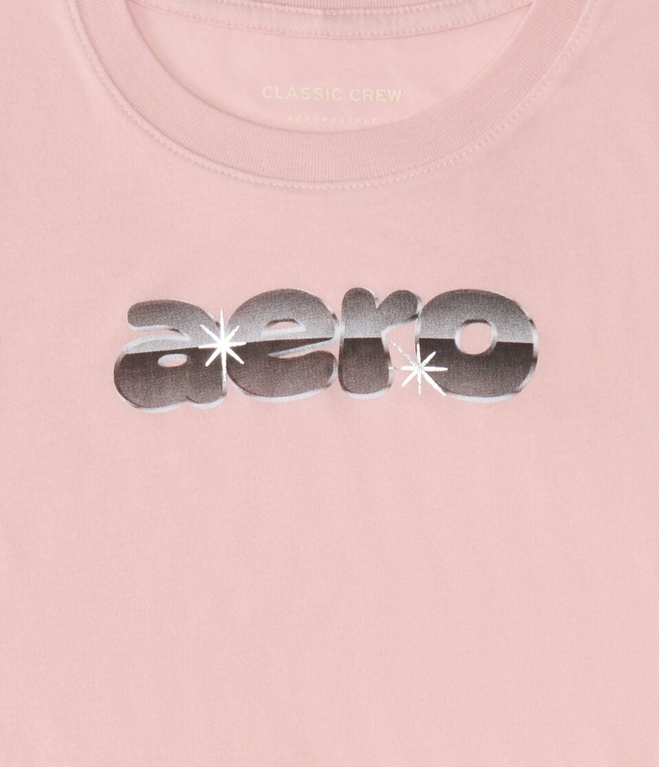Aero Bubble Logo Foil Graphic Tee