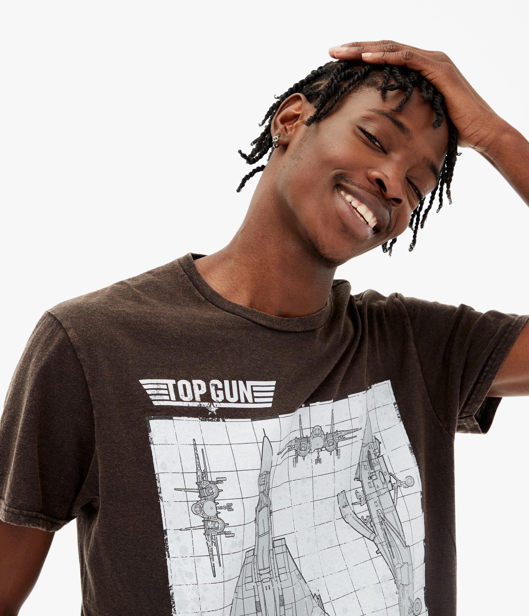 Top Gun Jet Specs Graphic Tee