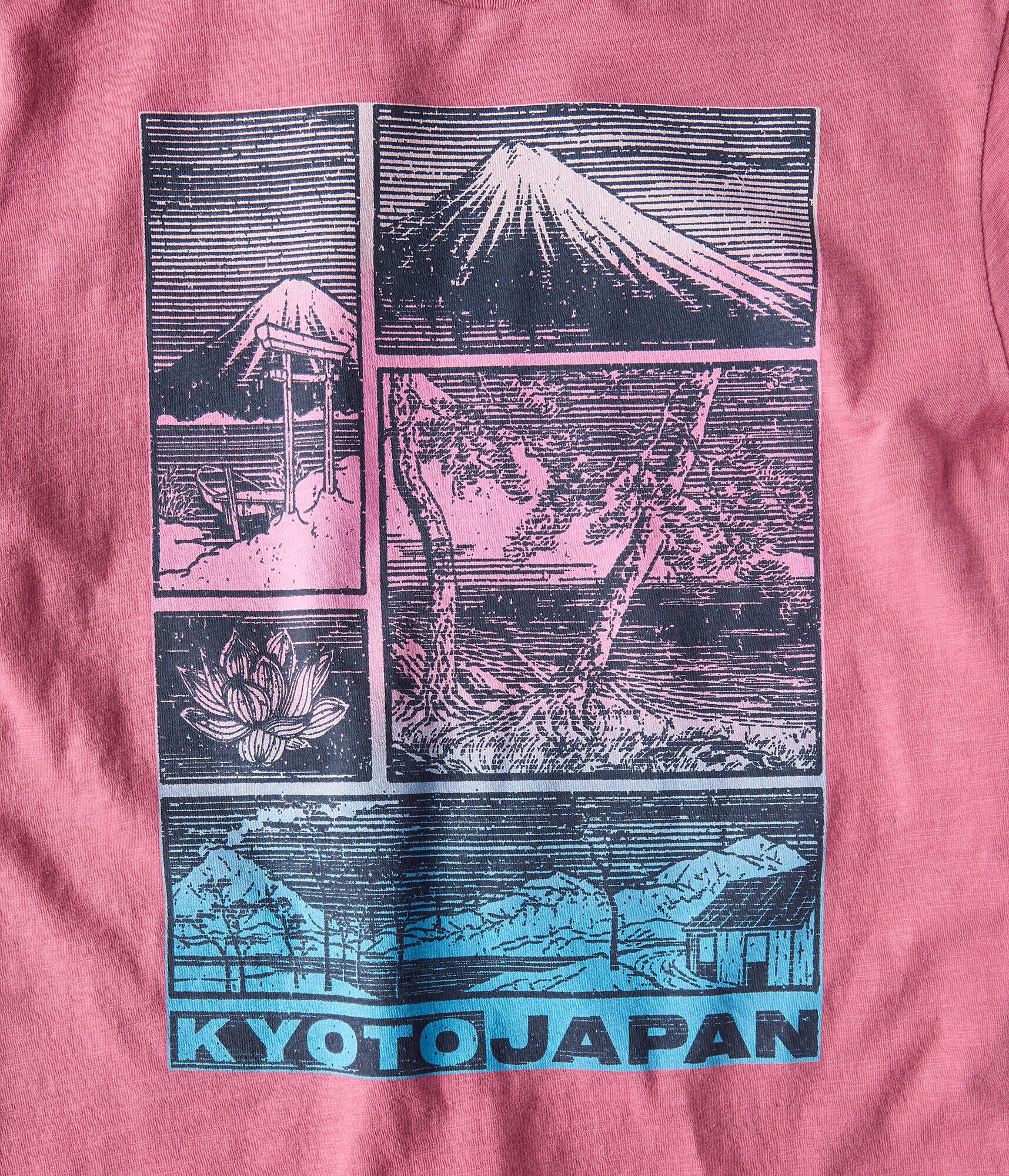 Free State Kyoto Japan Graphic Tee