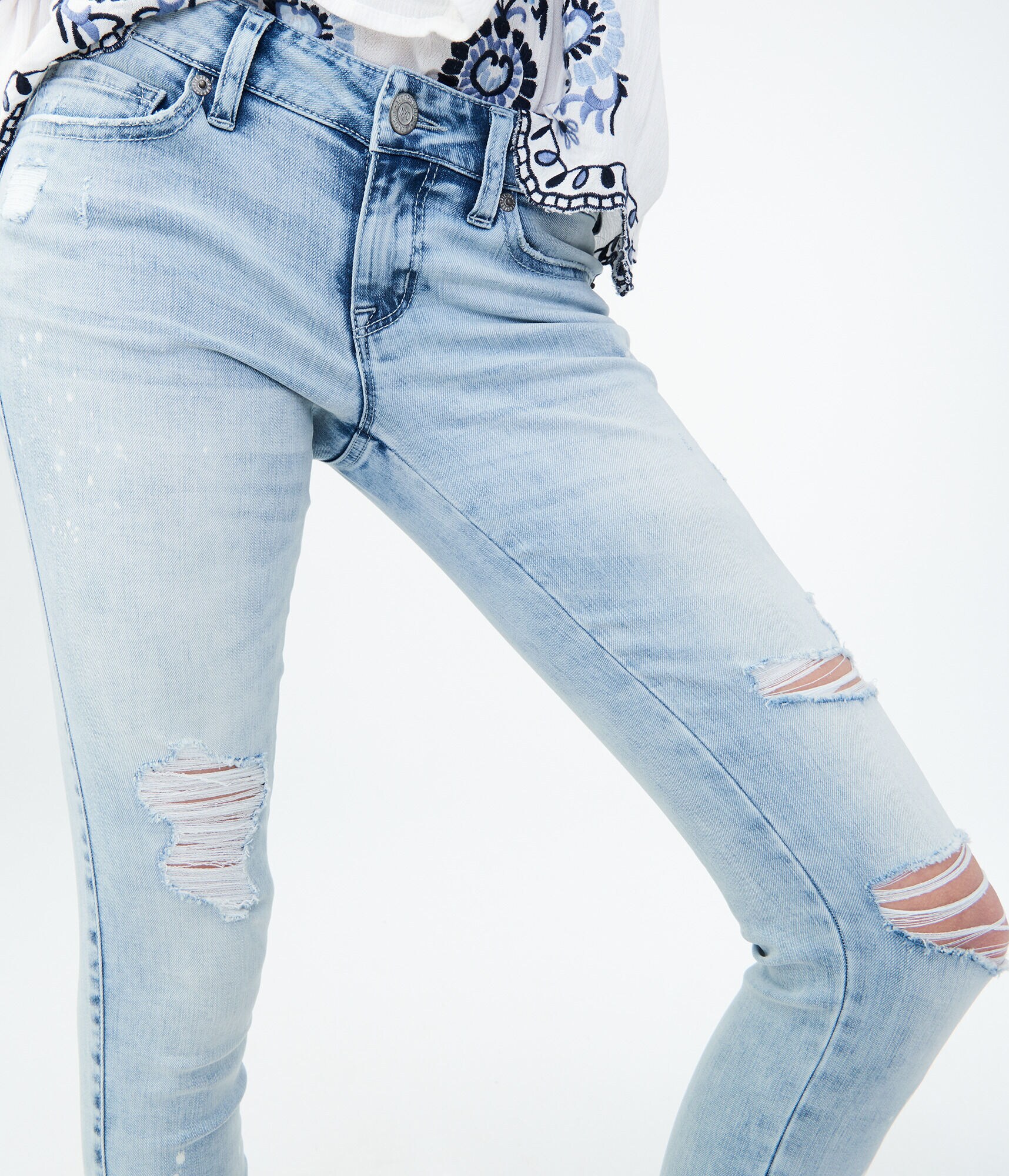 Seriously Stretchy Low-Rise Ankle Jegging