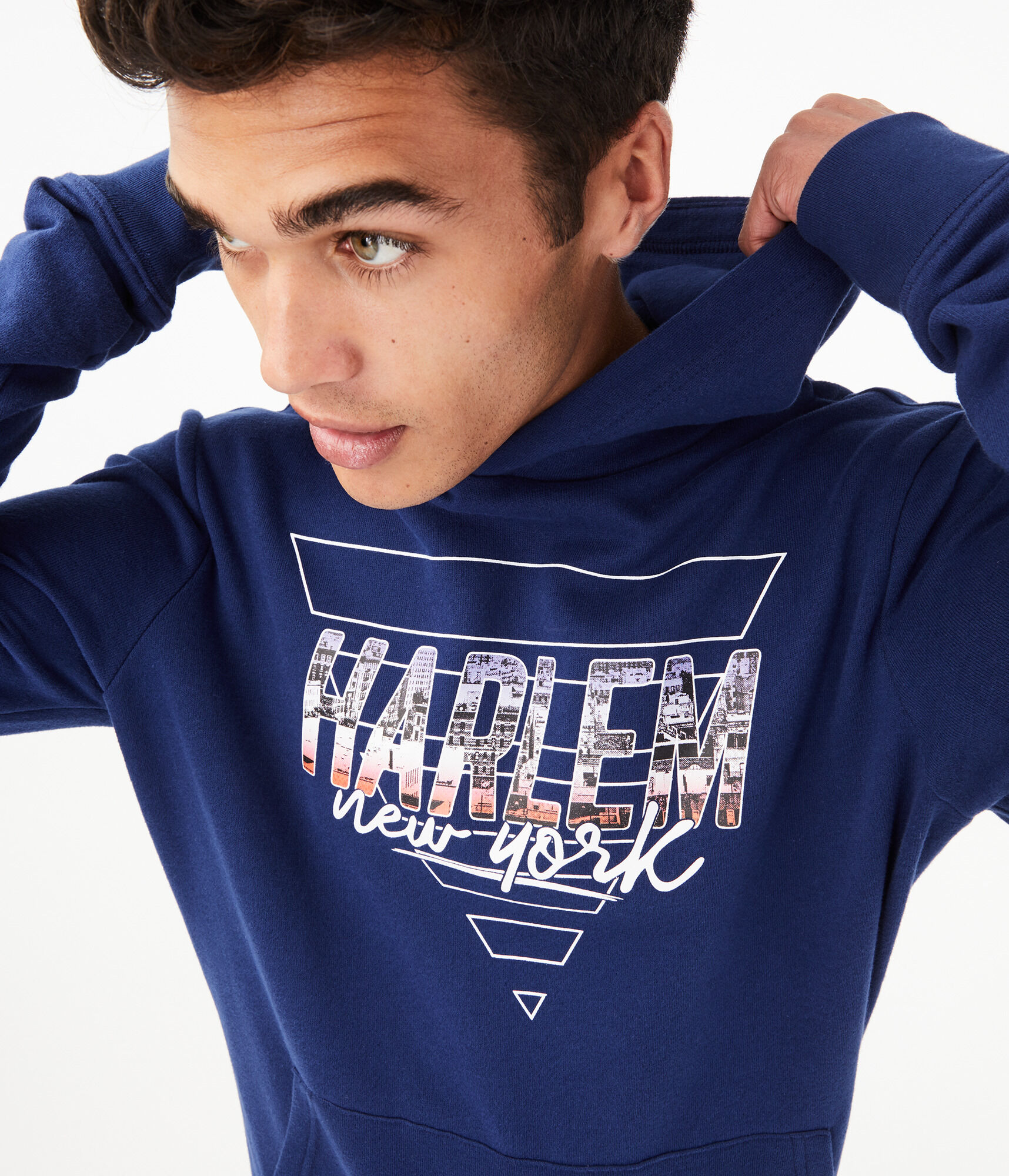Harlem New York Pullover Hoodie