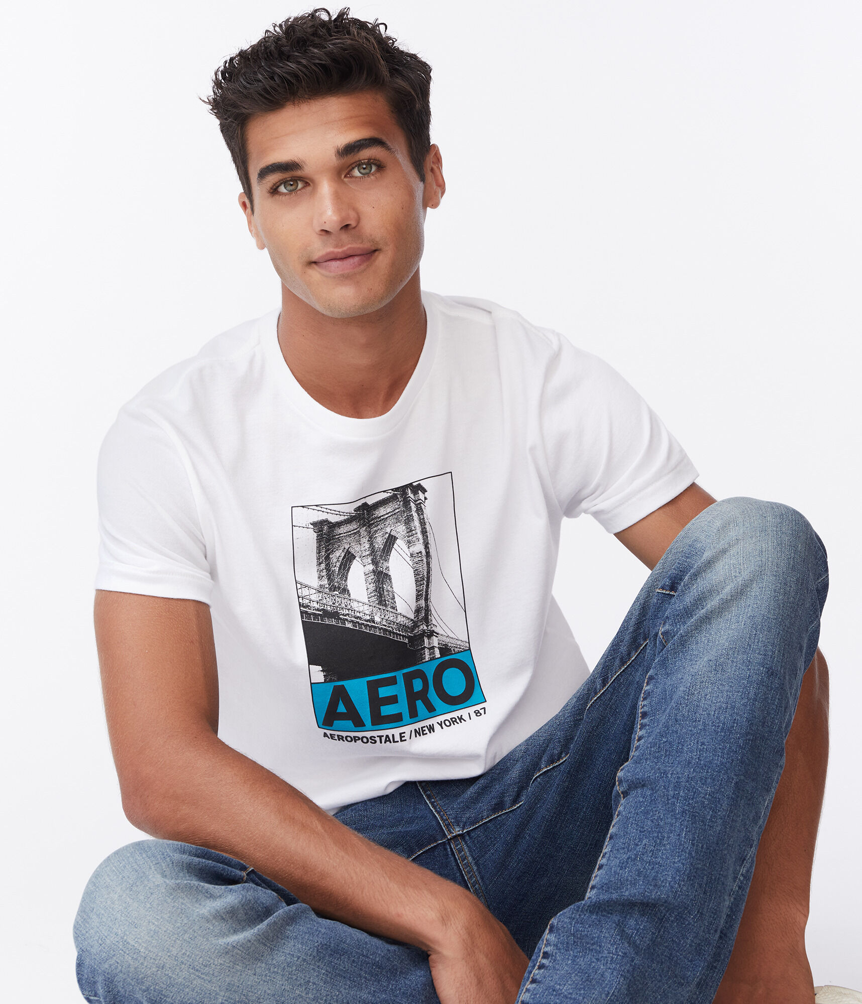 Aero Brooklyn Bridge Graphic Tee