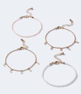 Bead & Stone Bracelet 4-Pack