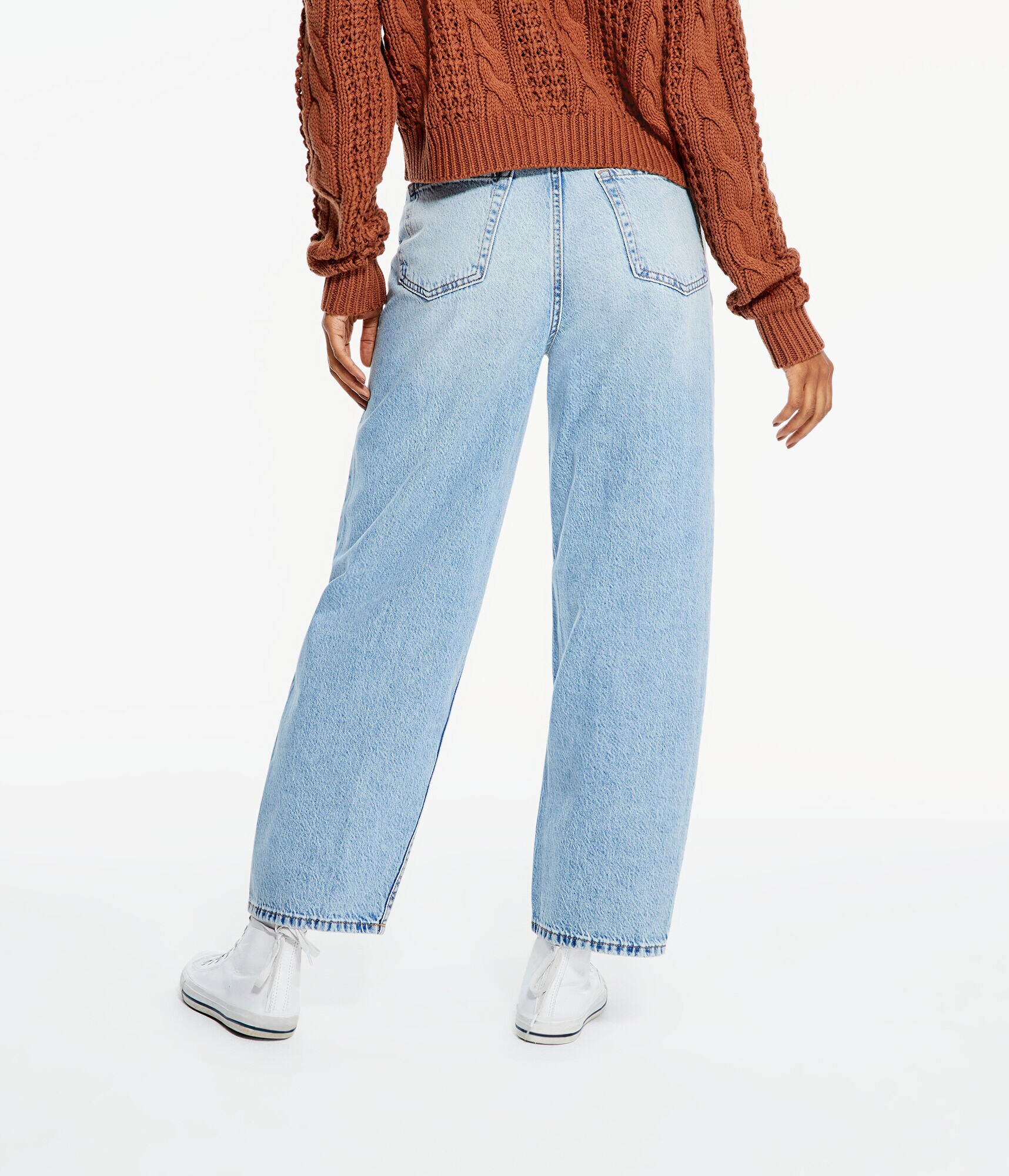 High-Waisted Balloon Jean